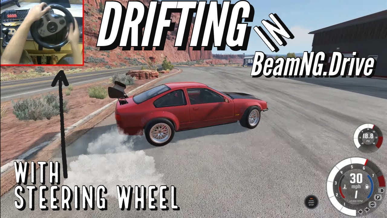 TRYING TO BURN CLUTCH PLATES |STEERING WHEEL|BEAMNG DRIVE| Pxn V9