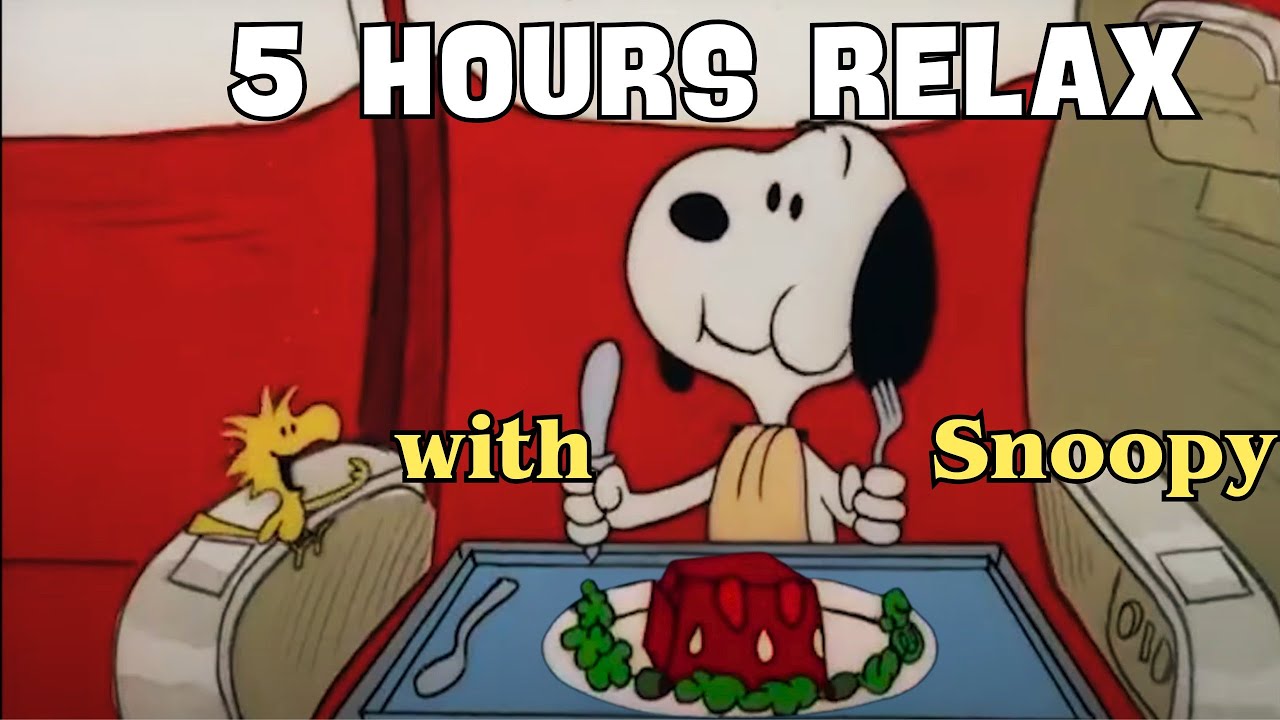 [𝐫𝐞𝐥𝐚𝐱𝐢𝐧𝐠 𝗽𝗹𝗮𝘆𝗹𝗶𝘀𝘁] Relaxing with Snoopy and Woodstock 📼🎧 a Chill Jazz playlist to Relax ✨