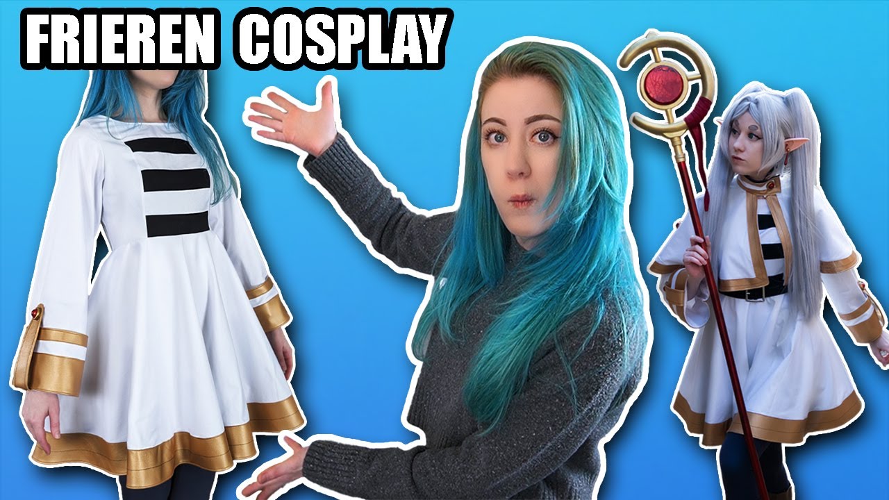 I made Frieren's Dress! Cosplay Sewing Tutorial