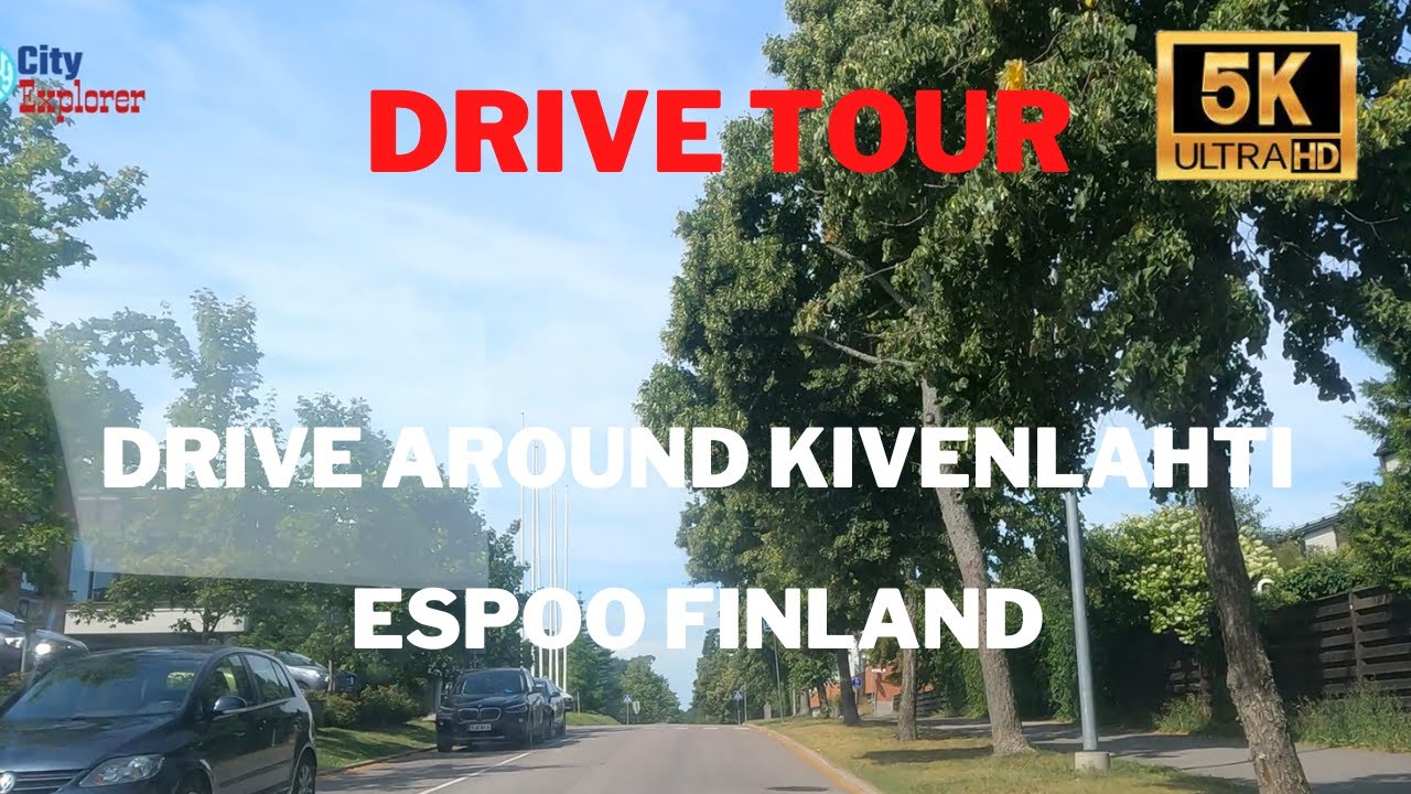Drive around Kivenlahti Espoo Finland l #helsinki  #espoo  #finland #scandinavia #europe