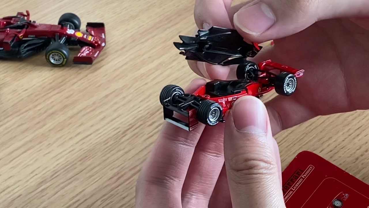 Assembling a Kyosho/Dydo 1/64 Ferrari F1-2000