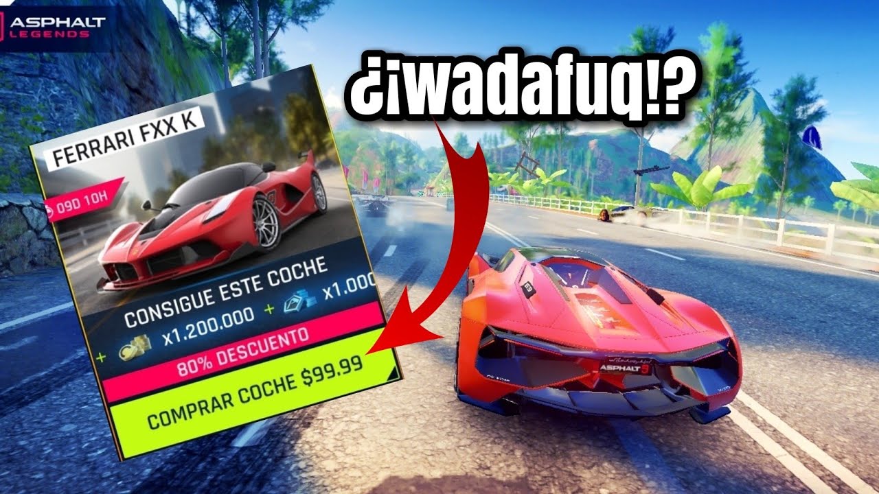 La estafa de Asphalt Legends