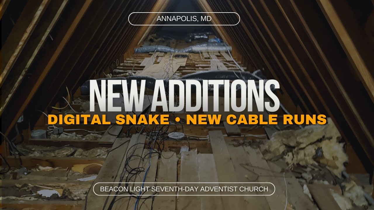 Church Audio Rewire: Fixing Feedback & Bad Installs