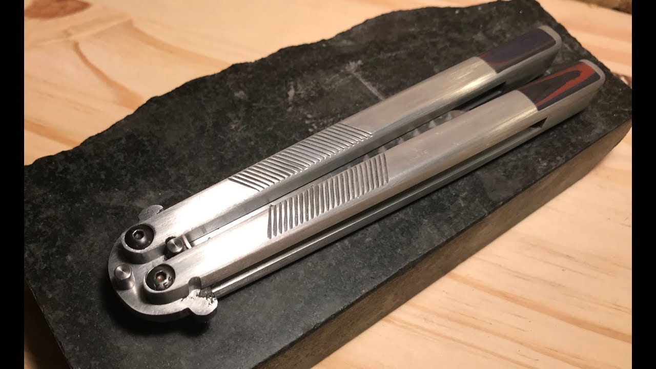 Making A Butterfly Knife From Scratch (Version 2)