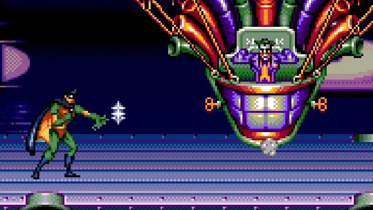 The Adventures of Batman and Robin (Sega Genesis) - All Bosses / Todos os Chefes - Robin