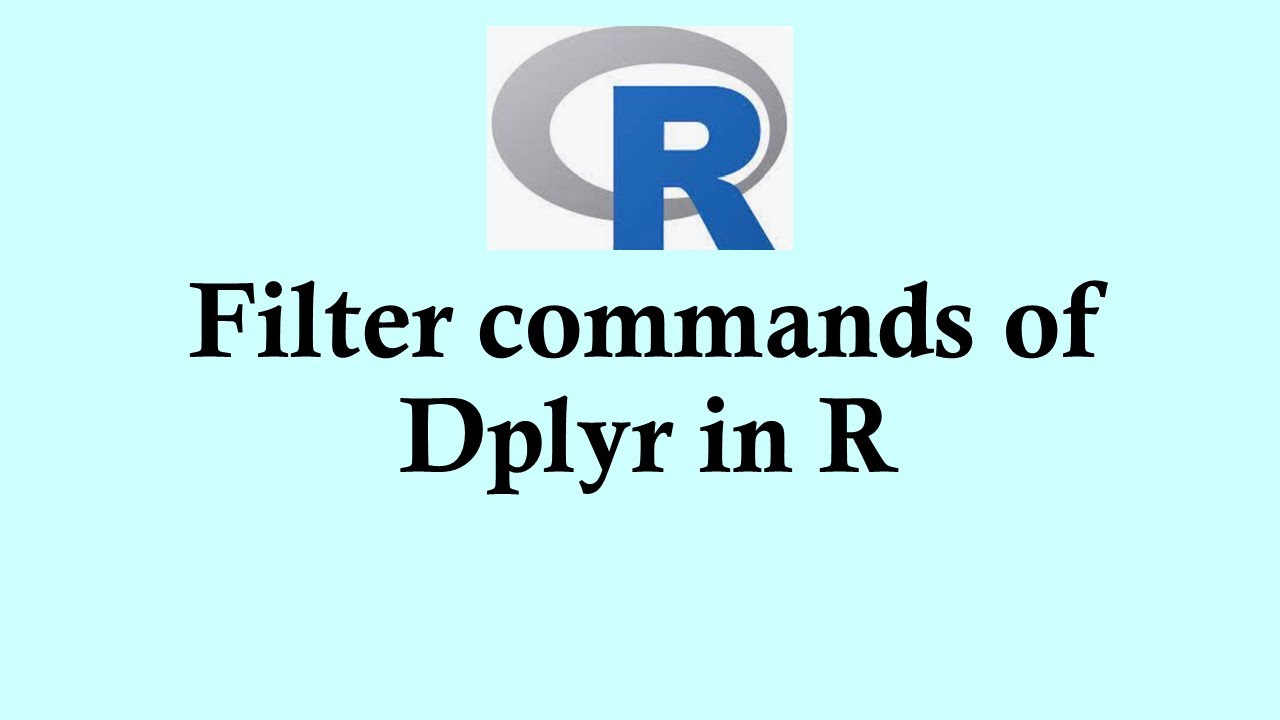 R programming - Filter function of dplyr in R #rprogramming