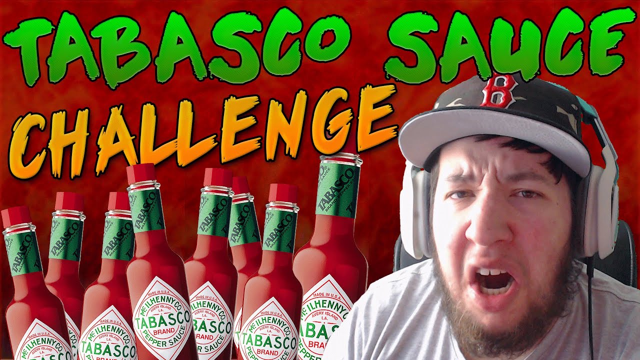 Insane Tabasco Sauce Challenge! (10K Subscriber Challenge)