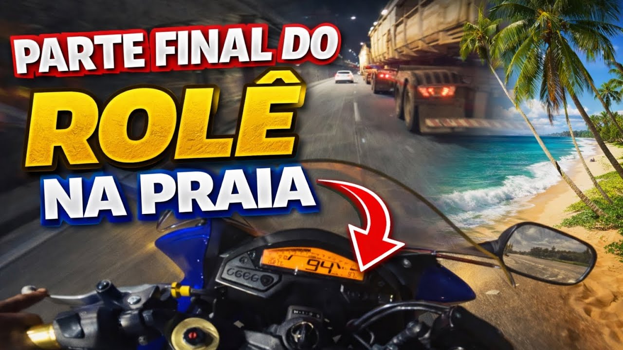 VOLTA INSANA DA PRAIA - final do ROLÊ 🔥 #moto #explore #gopro #fypp #fy #fypage #abcd #honda #bmw 