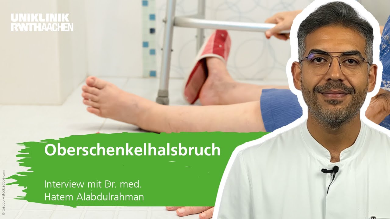 Oberschenkelhalsbruch: Dr. med. Alabdulrahman beantwortet die wichtigsten Fragen