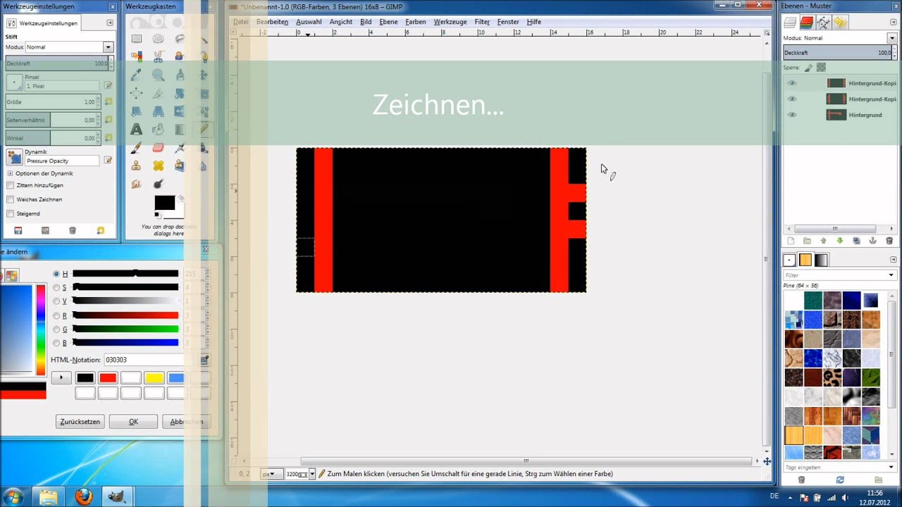 HOW TO: Creat a animated GIF with GIMP for Glediator!