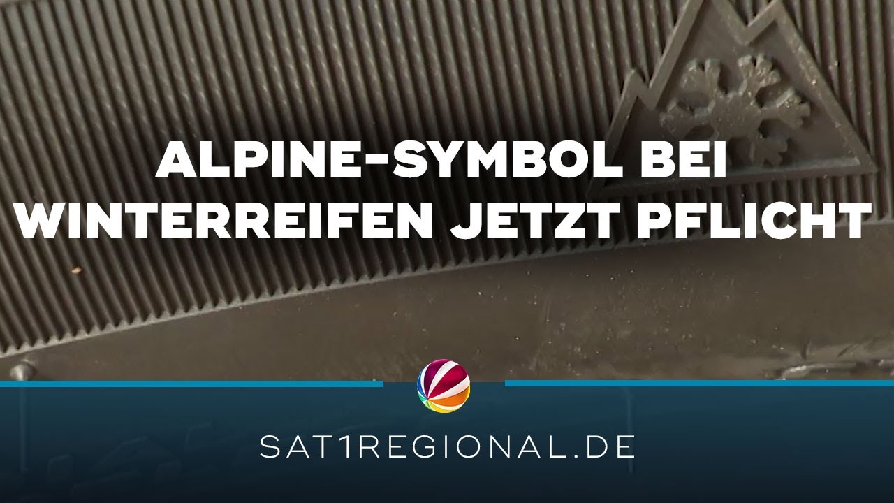 Neue Regeln bei Winterreifen: Alpine-Symbol ist jetzt Pflicht
