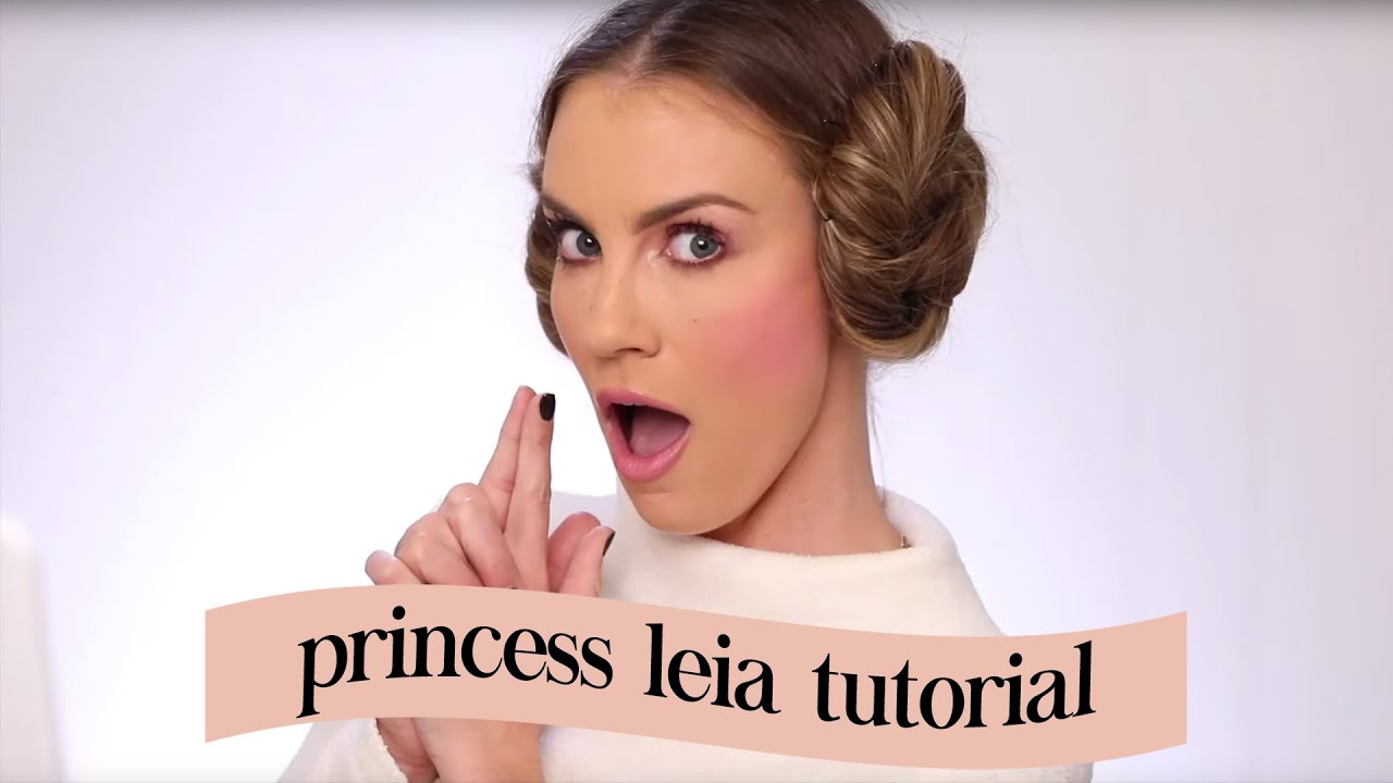 Most Authentic Princess Leia Makeup and Hair Tutorial | Halloween Star Wars | Angela Lanter