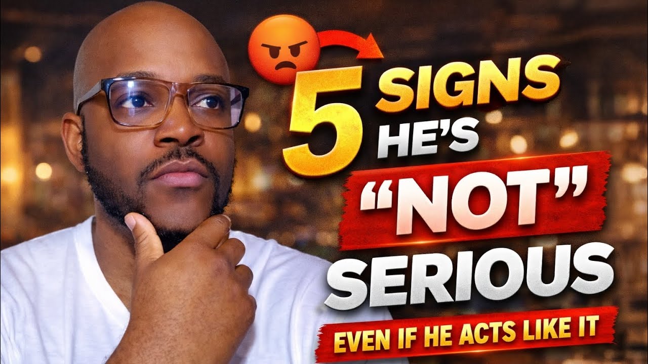 He Likes You… But He’s Not Serious (5 Warning Signs) | GrownMenTalks.