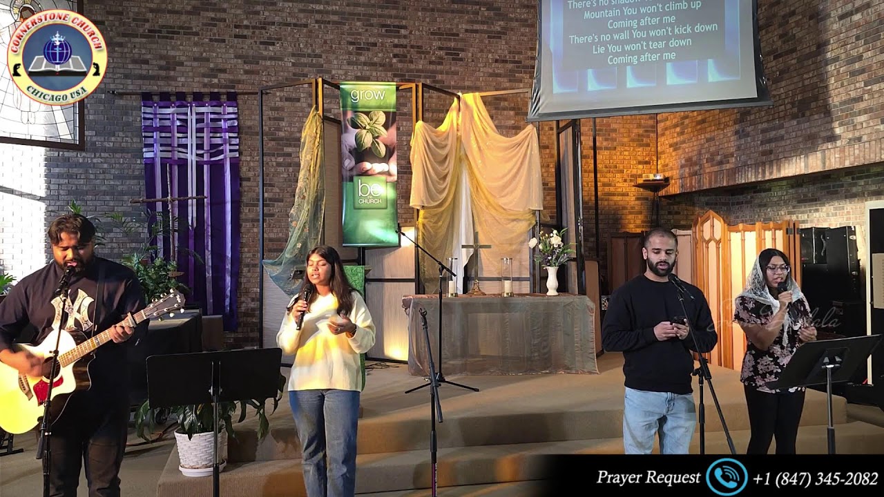 Sunday Worship Service - 15th Feb 2026 | Cornerstone Church | Chicago | Sam Boodala
