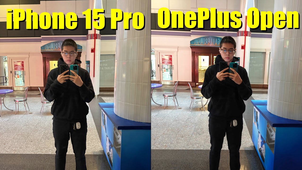 OnePlus Open vs iPhone 15 Pro Camera Comparison