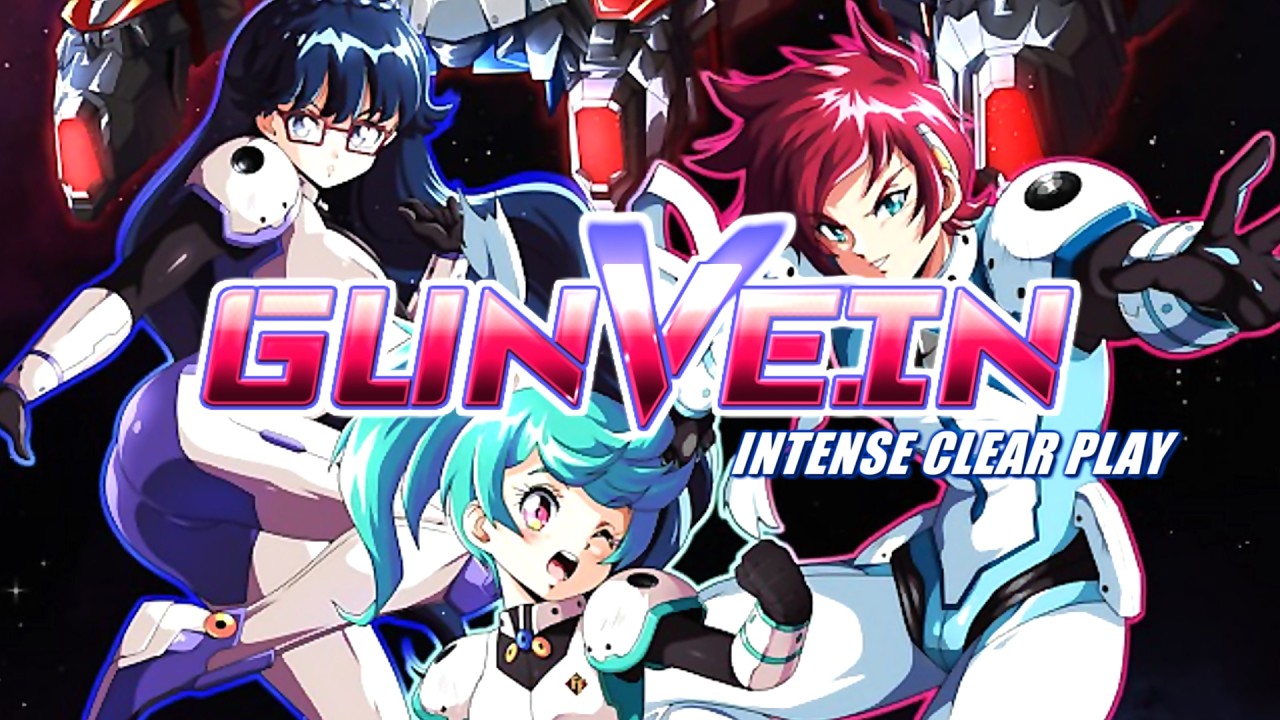 Steam STG『Gunvein』(Intence 1CC - TYPE A - 7,295,155pts)