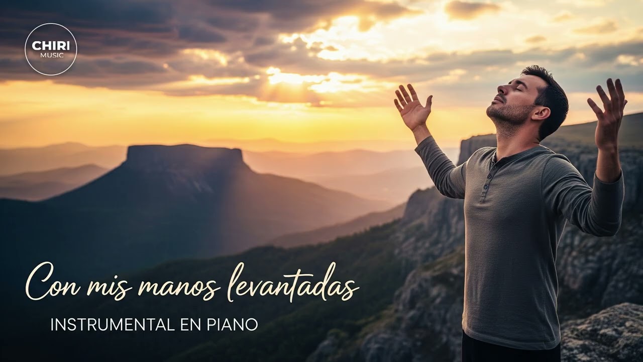 Con Mis Manos Levantadas - Danilo Montero | 1 HORA Instrumental en Piano | Música de Alabanza
