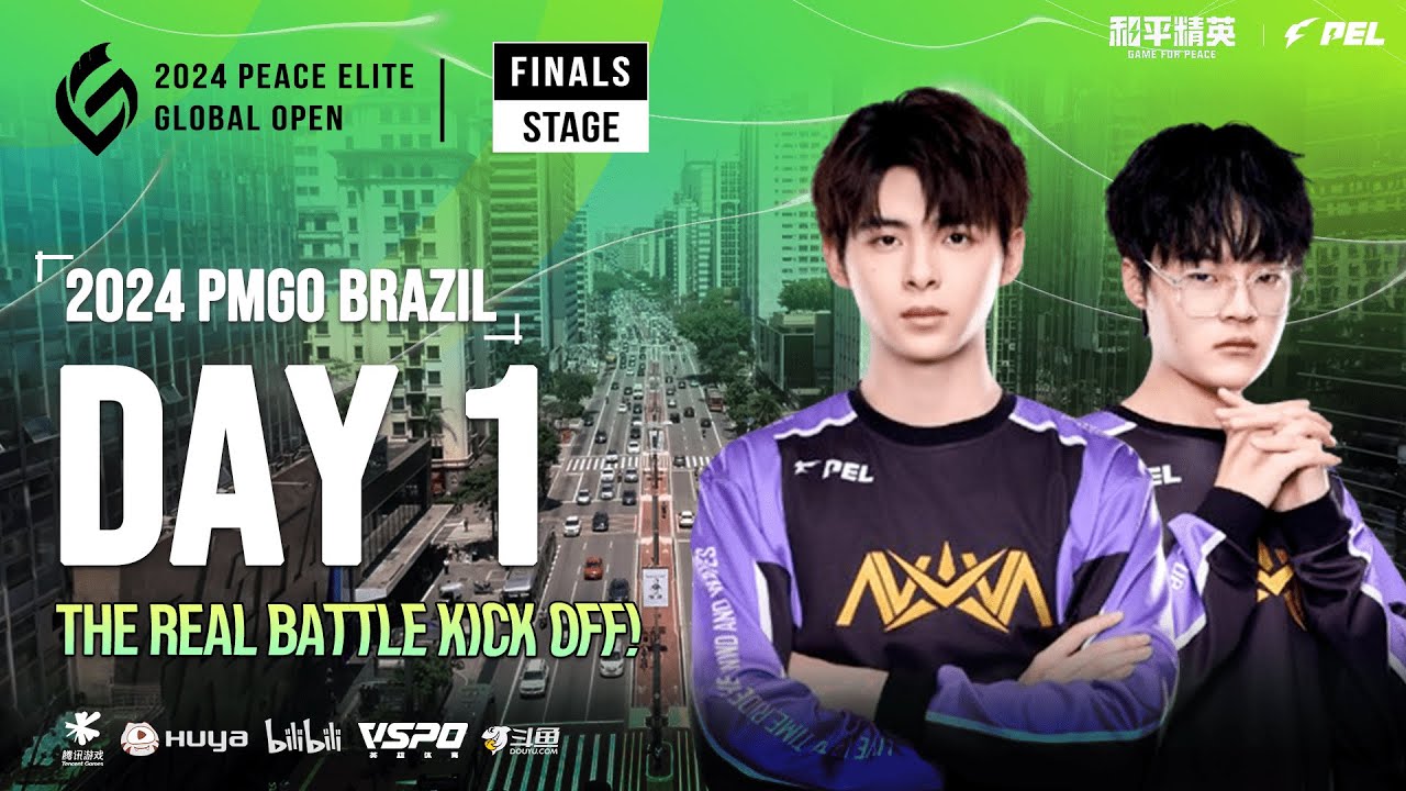 [CHN] LIVE 2024 PEACE ELITE GLOBAL OPEN FINALS STAGE DAY 1 | BATTLE FOR GLORY | KICK OFF