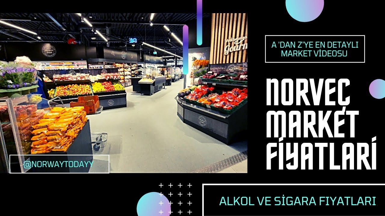 NORVEÇ MARKET VİDEOSU 2021-ALKOL ,SİGARA FİYATLAR-MEYVE SEBZE NE KADAR #norveç#norway#market #8