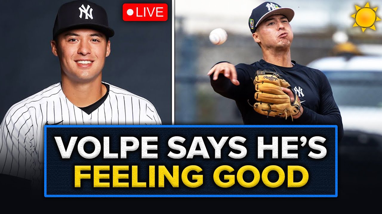 LIVE: Anthony Volpe says he's feeling good, Schlittler makes spring debut, Yankees leadoff hitter?