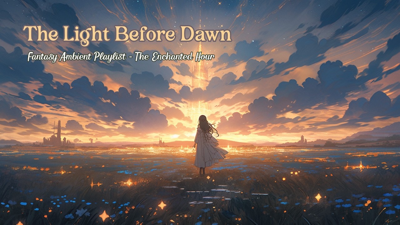 【Study & Work BGM】1 Hour Piano Fantasy Music - You forgot what hope felt like, but dawn came....