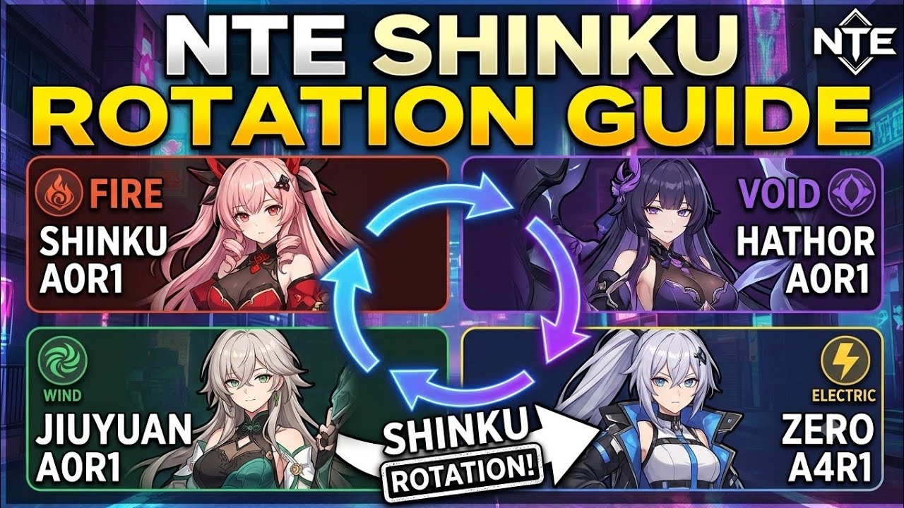 NTE : NTE Shinku Rotation Guide&ndash;&ndash;