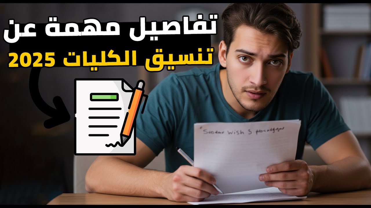 تنسيق الثانوية العامة 2025🤩🔥 كل التفاصيل المهمة🤩