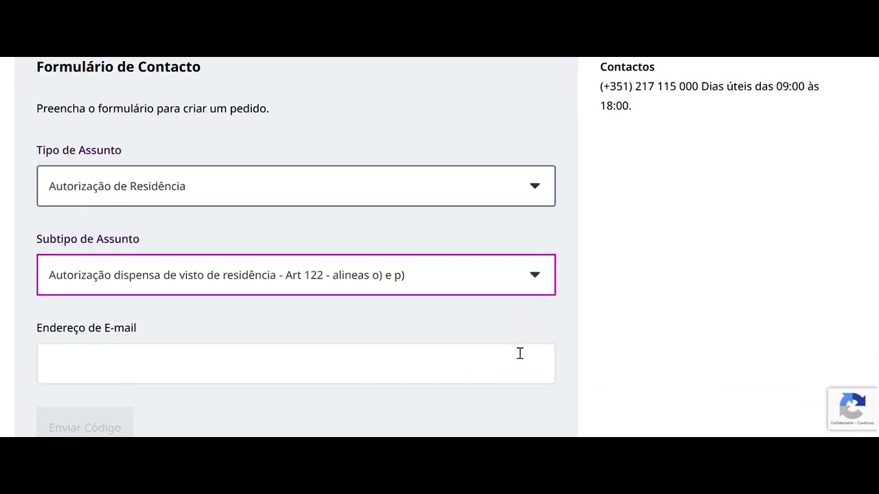 How to register in the AIMA form for Vocational training (Article 92)