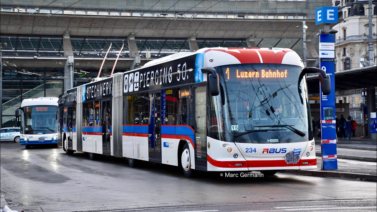 Verkehrsbetriebe Luzern vbl [VBL Lucerne] le 20.janvier.2021