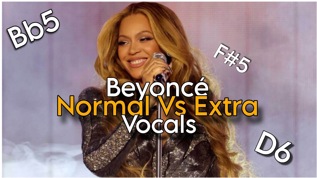 Beyoncé: NORMAL Vs. EXTRA Live Vocals 