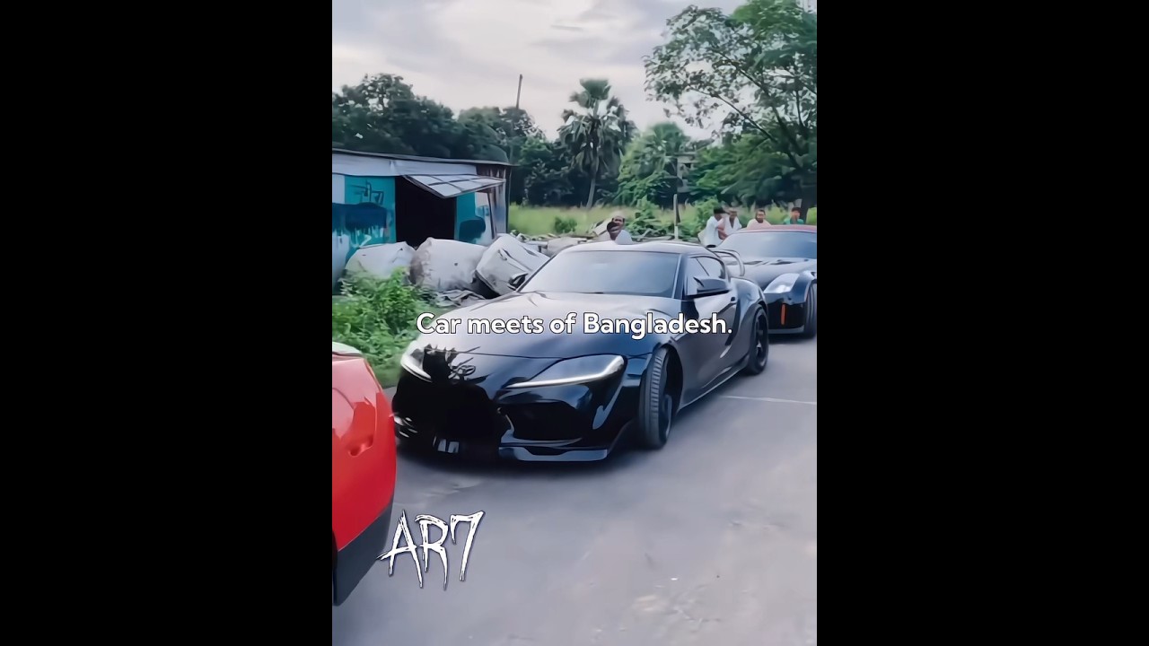 Car meets of Bangladesh...🇧🇩🔥#bangladesh #car #trending #ar7 #edit #fyp #viralvideo