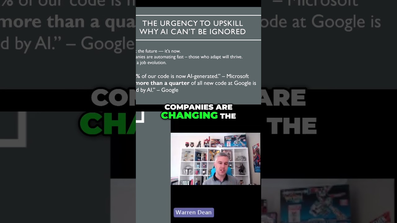 AI is Writing CODE! Microsoft & Google SHOCKED the World!  #dataanlysis #datavisualization #AI