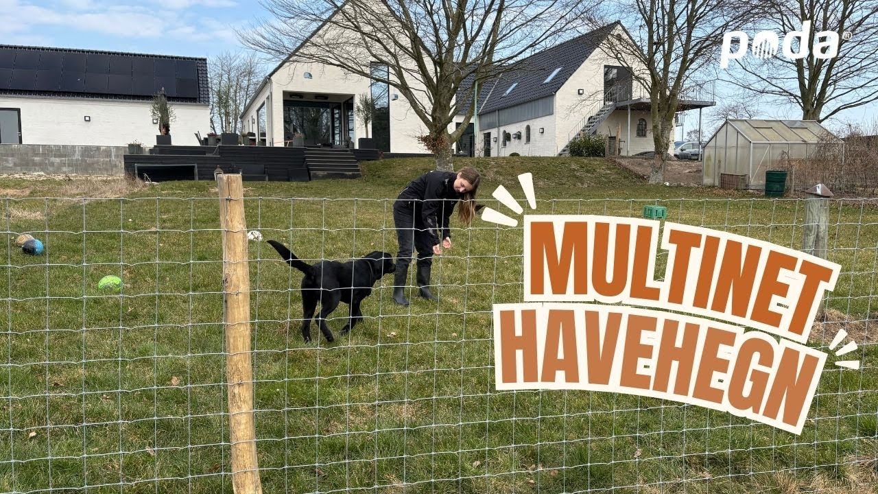 Podas Multinet - Det perfekte hundehegn til din have