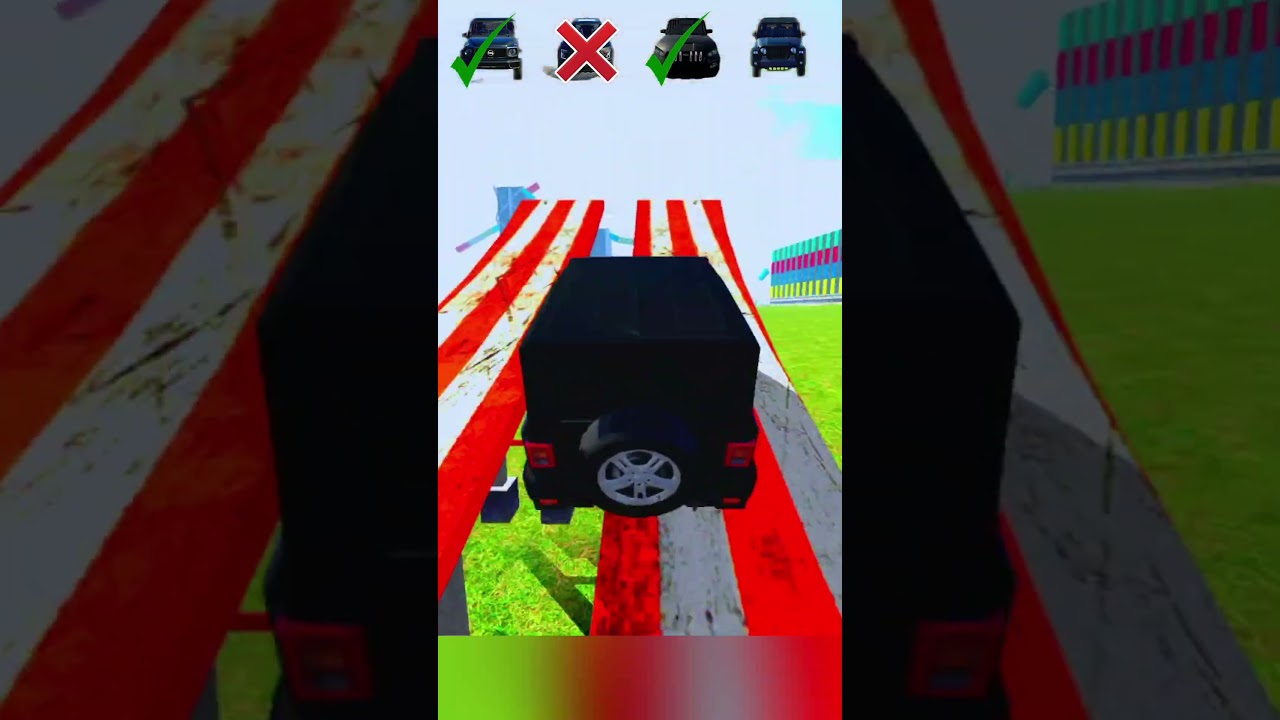 CARS CHALLANGE 🤯 | IN INDIAN BIKE DRIVING 3D | #shorts #gaming #challenge #gta #2026..