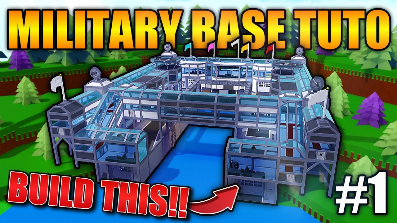 【Simple Tuto】How To Build *Your Own Military Base* In Build A Boat Roblox!! Tutorial Part.1