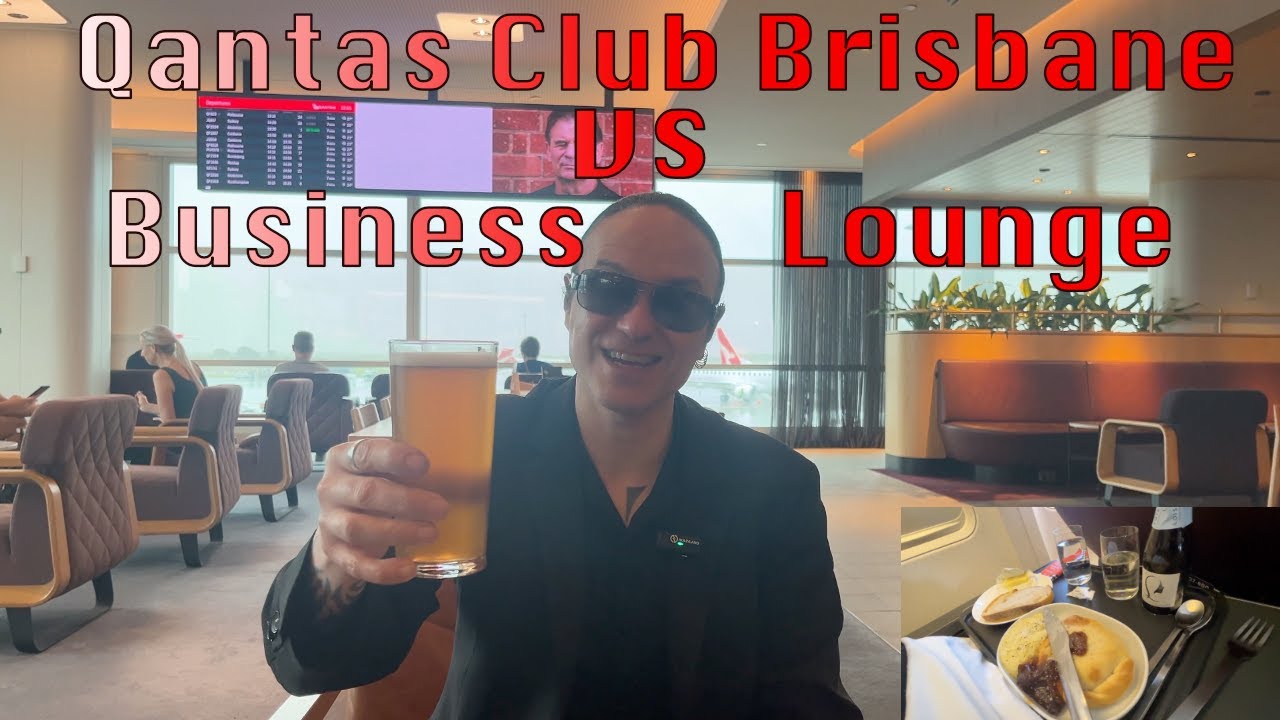 Curious about the differences between Qantas Club and Business Lounge at Brisbane Airport?