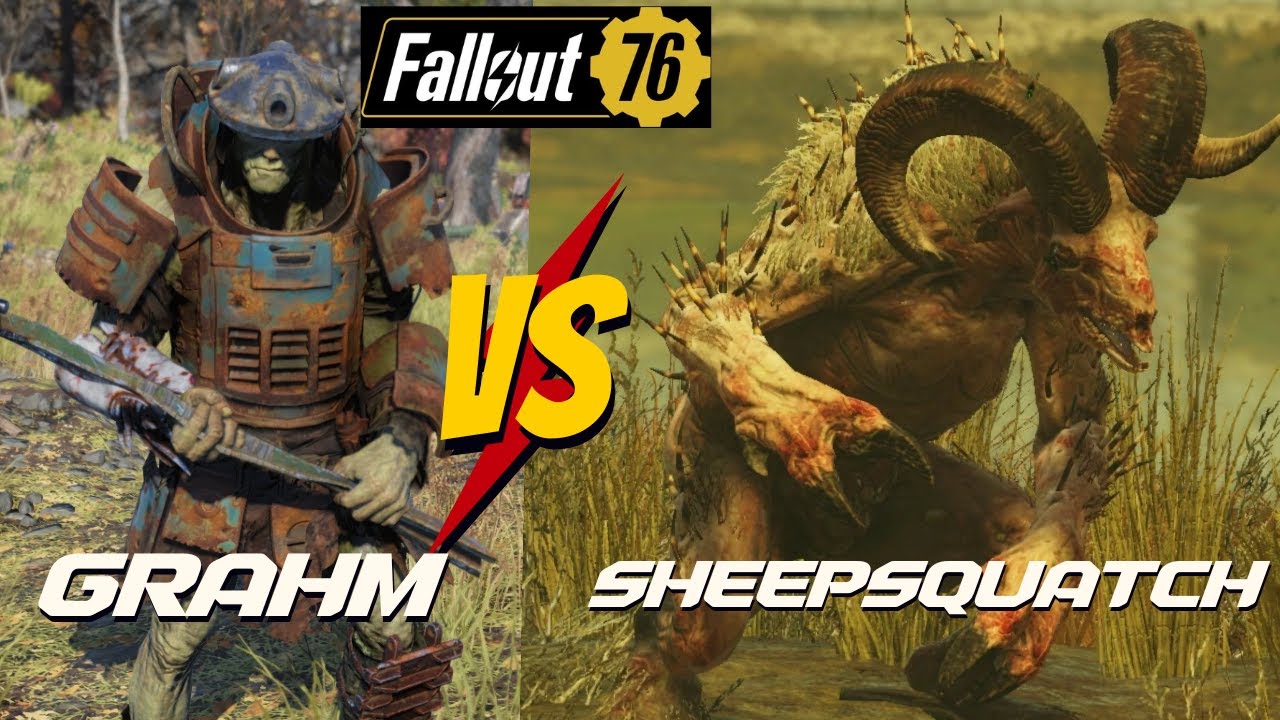 Fallout CAGEMATCH: Grahm VS the Sheepsquatch