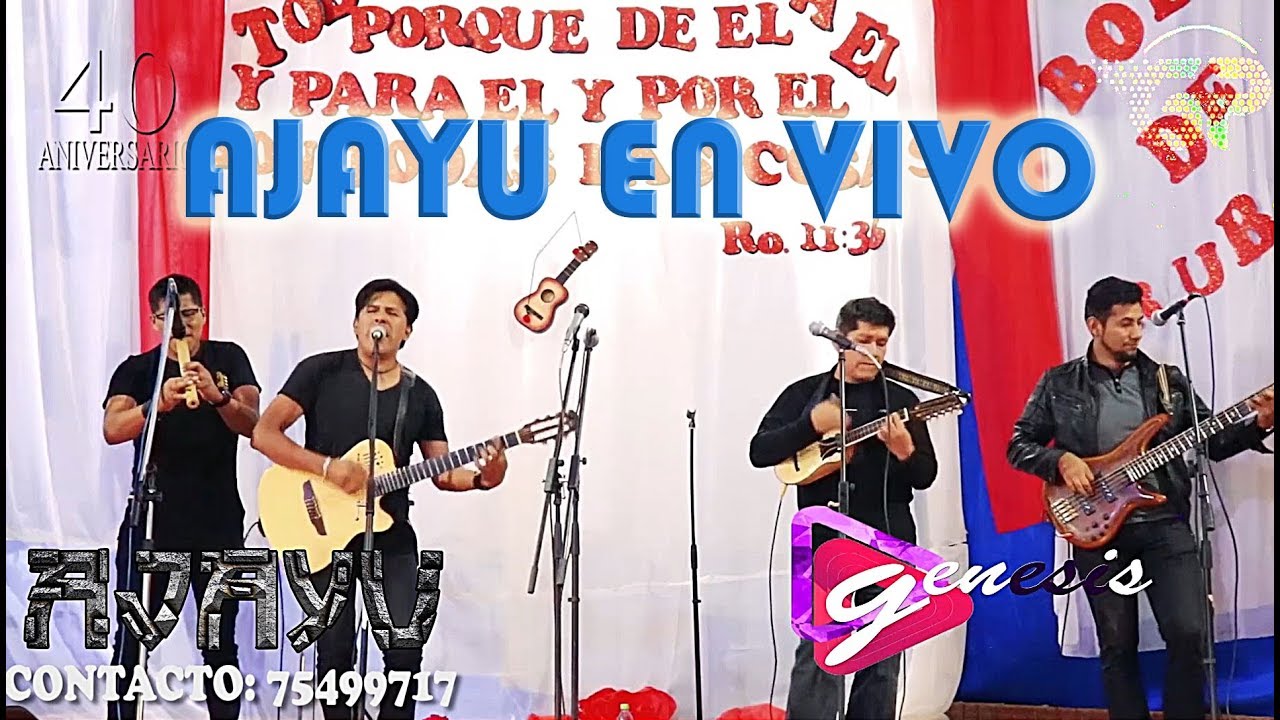 AJAYU EN VIVO - SIGUENOS EN NUESTRO CANAL DE YOUTUBE
