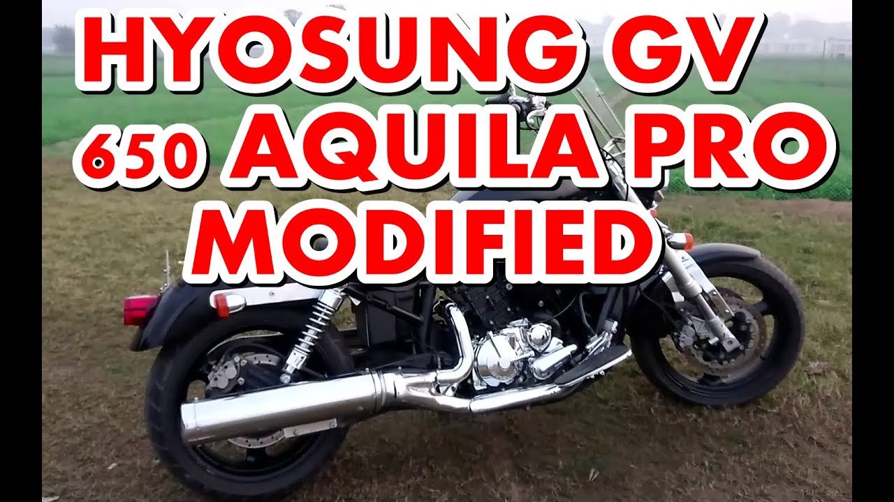 RARE BIKE HYOSUNG GV 650 AQUILA PRO REVIEW