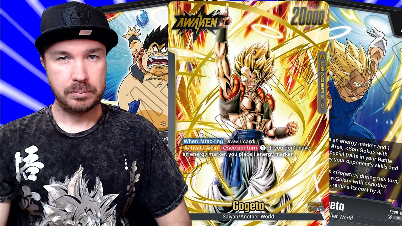 Gogeta STEAMROLLS Orange Piccolo During FB08 Saiyan's Pride Era - Dragon Ball Fusion World Deck Demo