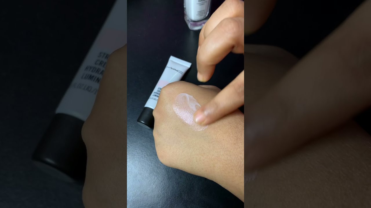 Mac strobe cream v/s swiss beauty real base primer