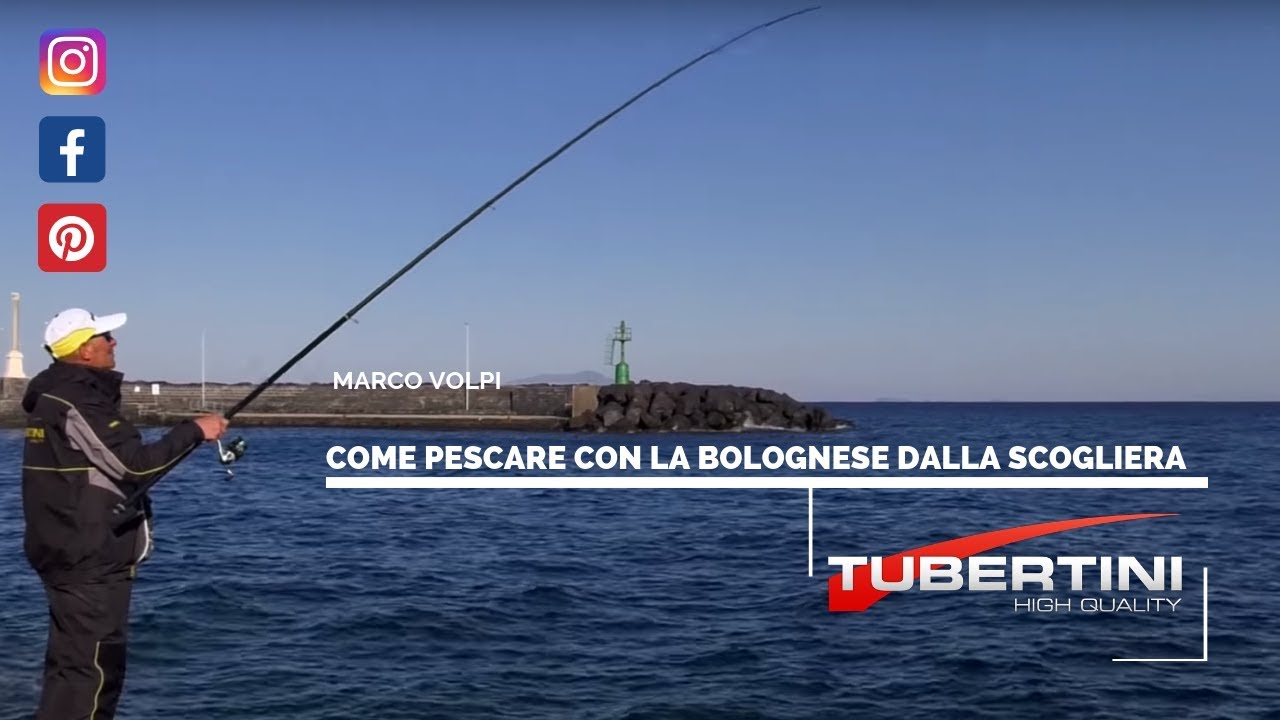 Tubertini - Come pescare con la bolognese dalla scogliera