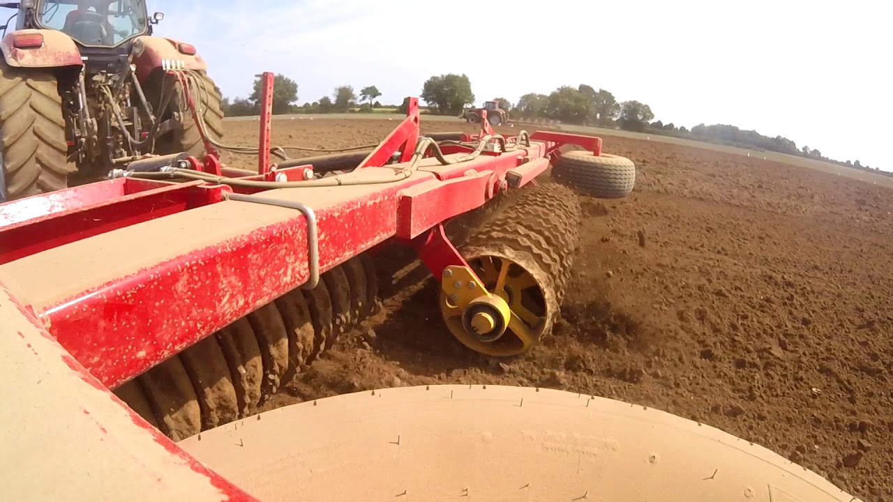 [Gopro] Roulage labour colza 2017 / vaderstad rexius 820 Crossboard