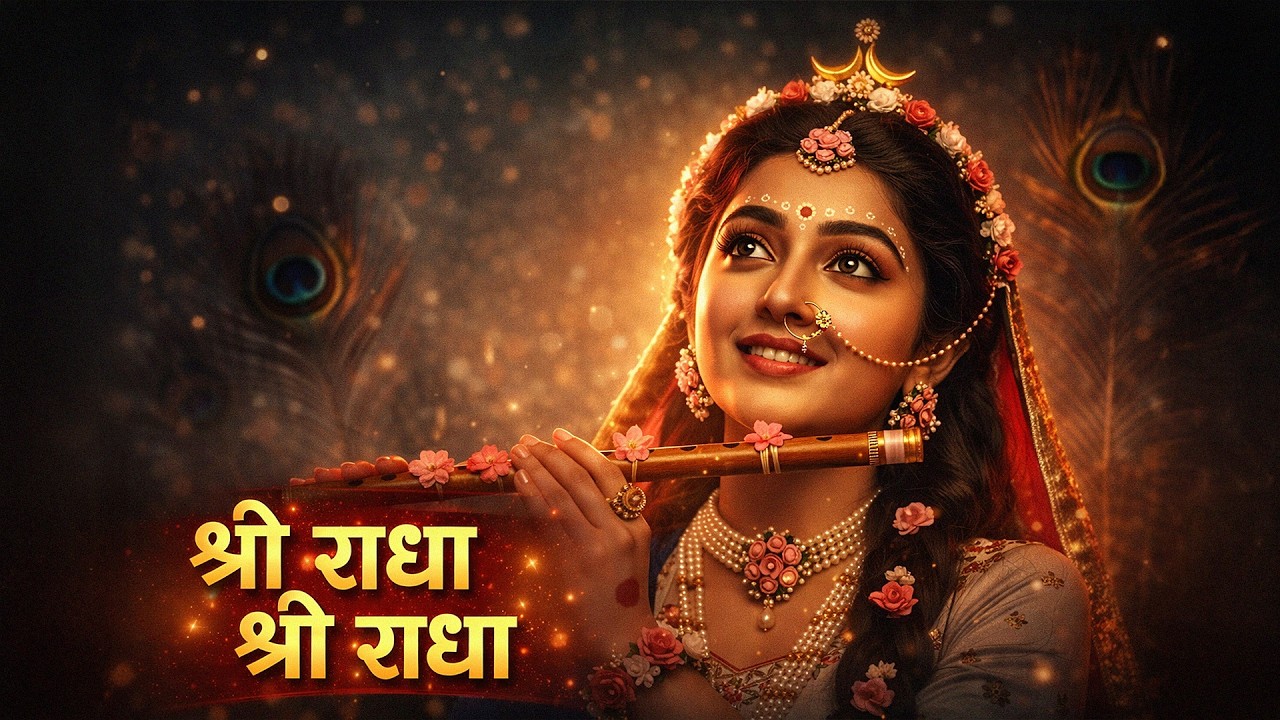 Shri Radha Shri Radha | Radha Naam Jap | Radha Dhun | Soulful Radha Naam Jap 1008 Baar