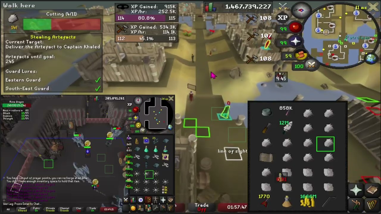 chill artifacts and crafting