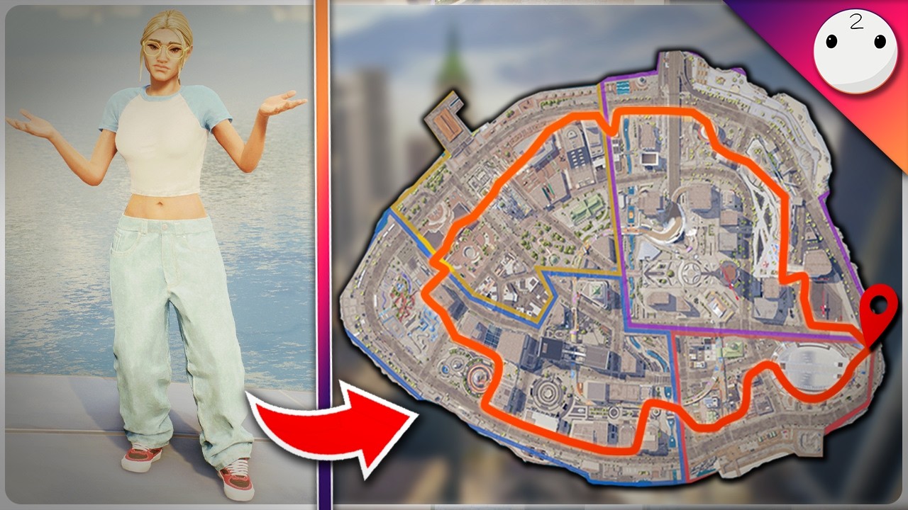 Kann ich die Skate. Map umrunden OHNE den Boden zu berühren?