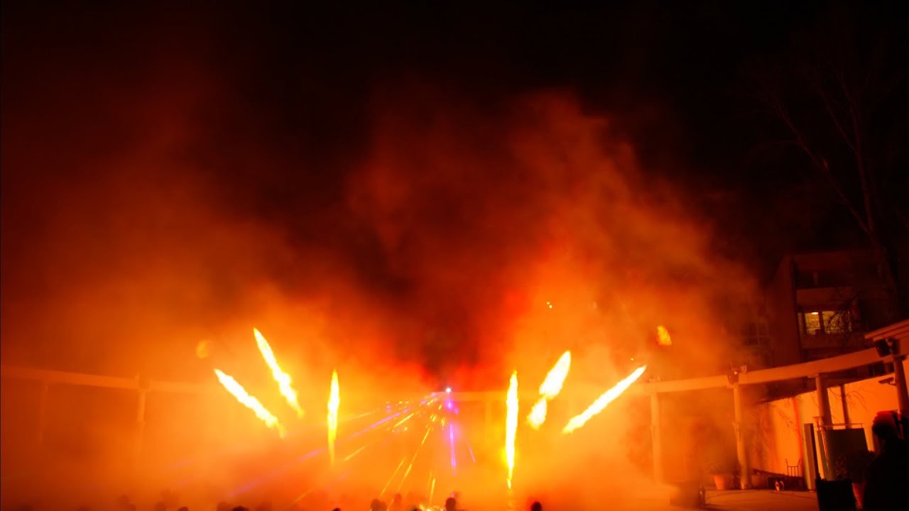Laser Pyro Feuershow 2019