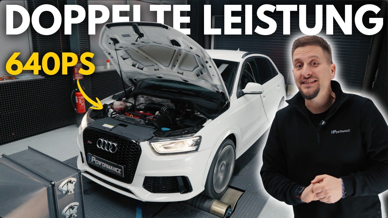 DOPPELTE Leistung - 640PS+ Audi RSQ3 8U - TC Turbos X8 Retrofit Kit - 4 Zoll Abgasanlage