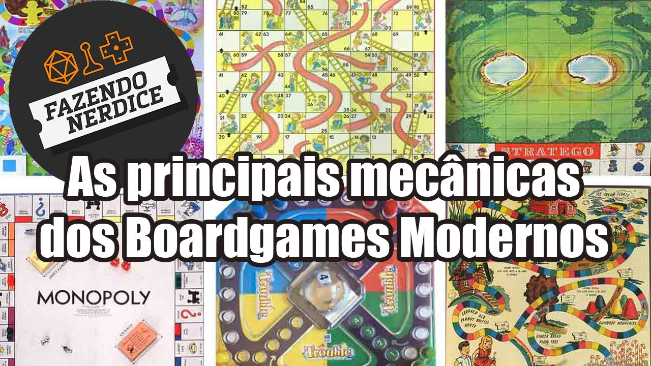 As Principais Mecânicas dos Boardgames Atuais!