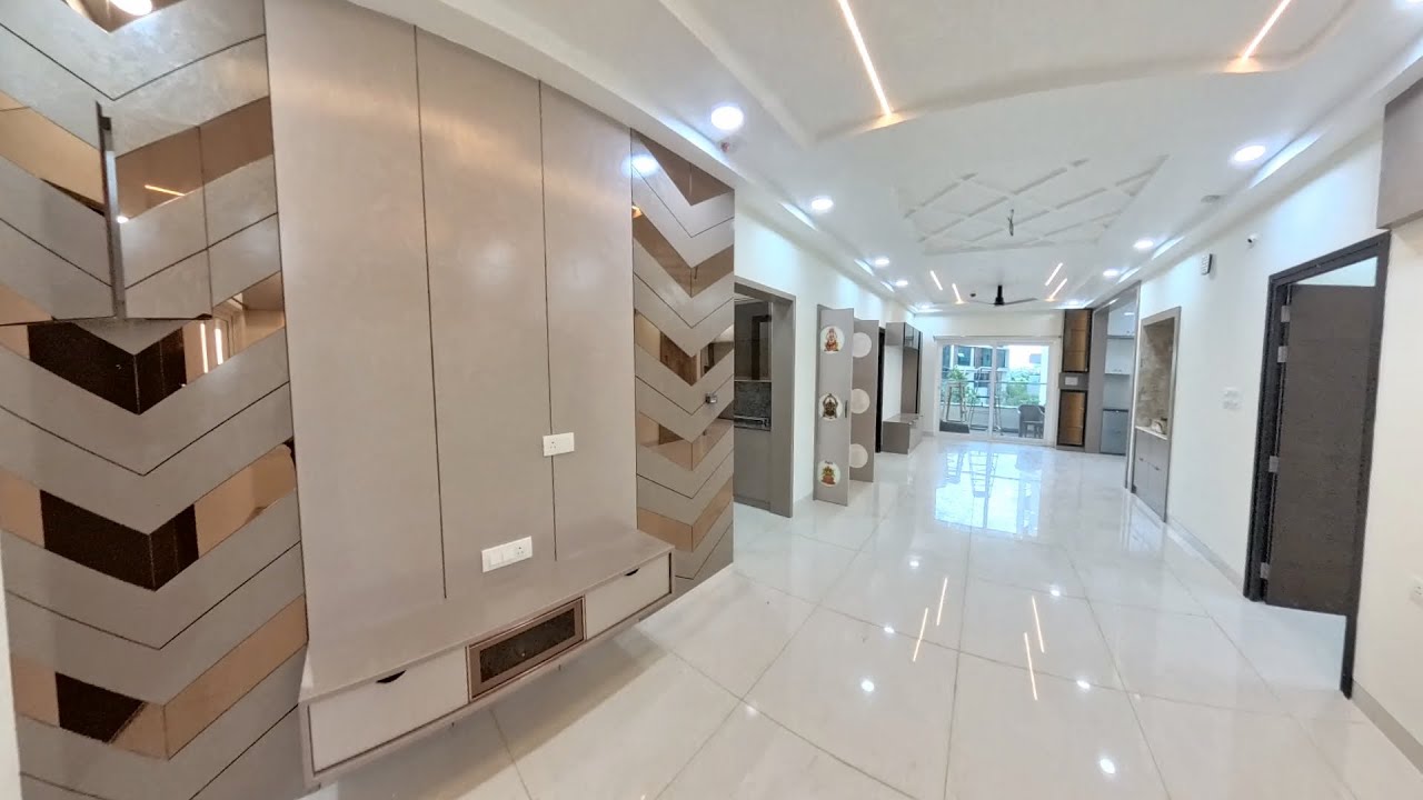 3BHK Semi Furnished Flat for Rent in Honer Aquantis, Tellapur, Hyderabad